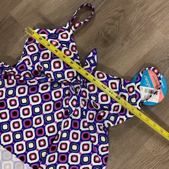 NWT Swim Solutions Jewels Bust Control Swim Size 8 - Picture 6 of 16